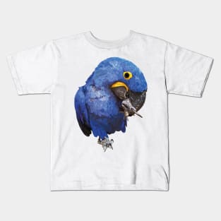 Hyacinth macaw Kids T-Shirt